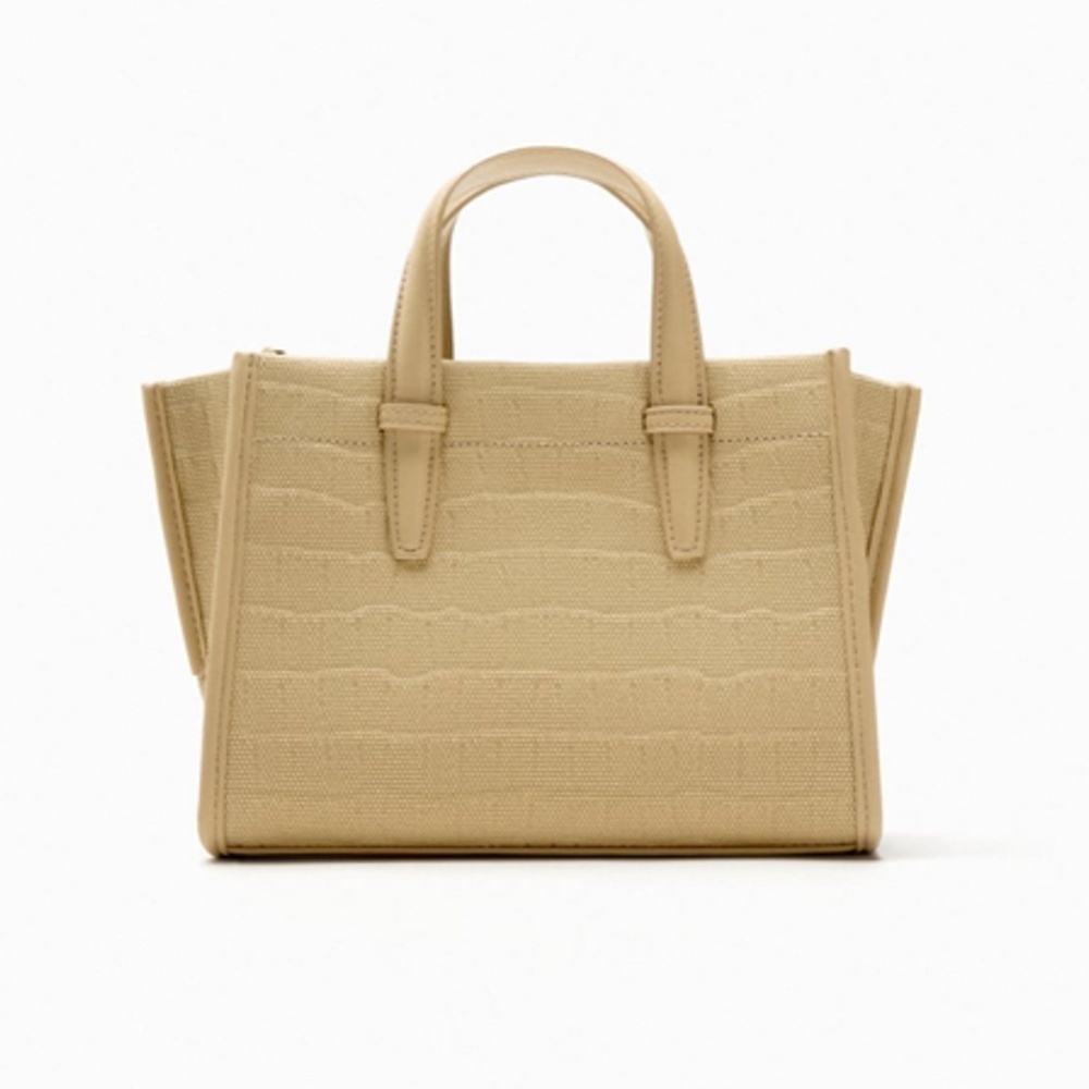 MOCK CROC MINI TOTE BAG - Picture 2 of 5